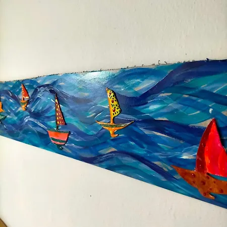 La Casa Bianca Di Fronte Al Mare דירה